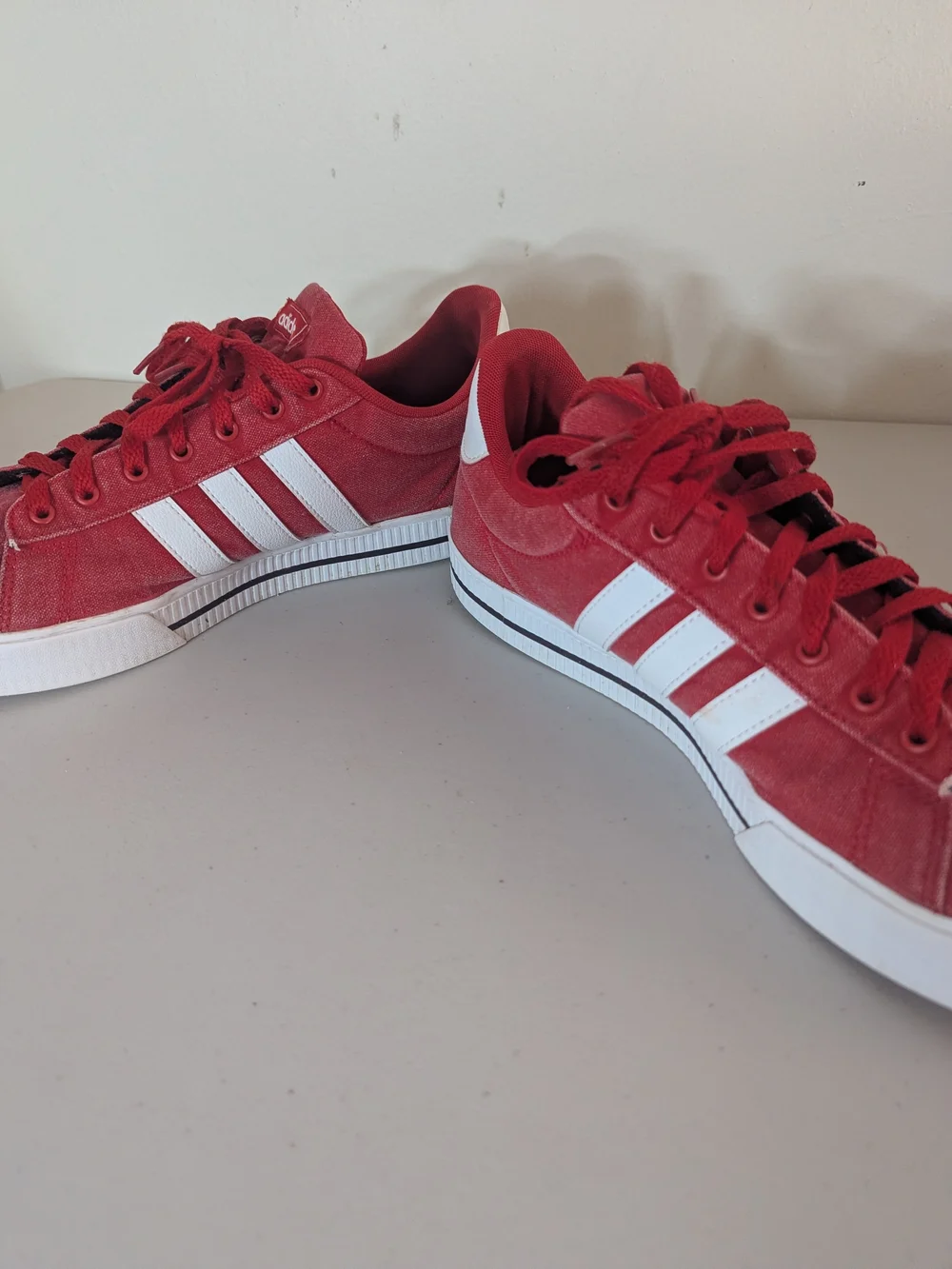 adidas daily “scarlet”